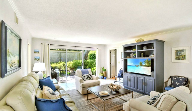 Sea Palms Colony - 2 bed/2 bath ground level condo- Pup Friendly