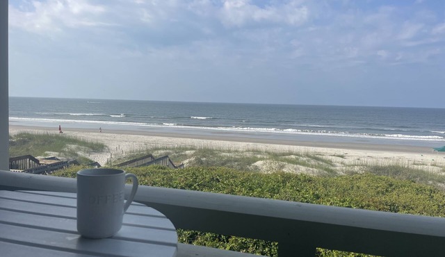 Sea Turtle Sanctuary-Ocean Front Condo on Perfect Private Beach!