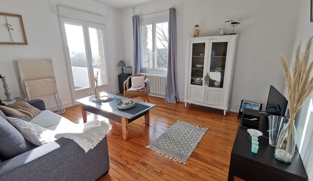 SEA VIEW Apartment saint Guenole beach 100 m Pointe de la Torche, Surfing