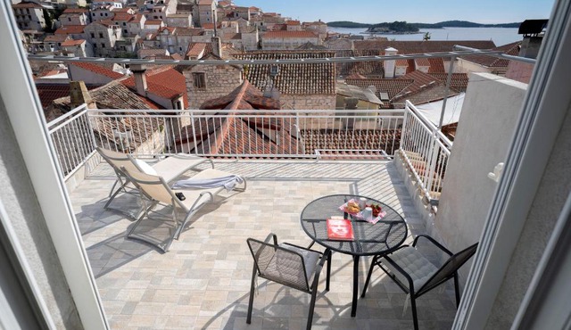 Sea view from the center of Hvar