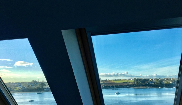 Sea view house rental Aber Benoît ... The feet in water