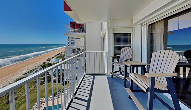 Sea Winds 904 Pet-Friendly Beachfront Condo with Balcony, Beach + Pool Views