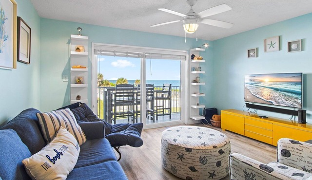 Seabreaker Delight - Direct Ocean Views with Pool!