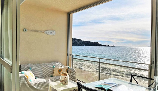 Seafront Apartment 2 rooms - Sleeps 5 - Le Lavandou