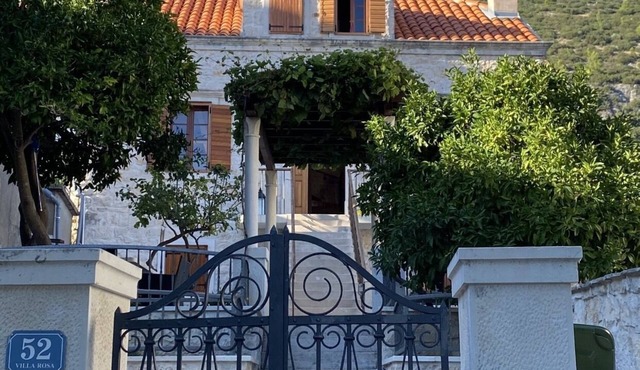 Seafront Historic Villa | Private pool, kayaks and bikes