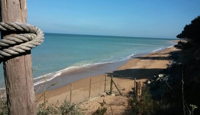 Seafront not overlooked, experience the postcard from the inside!