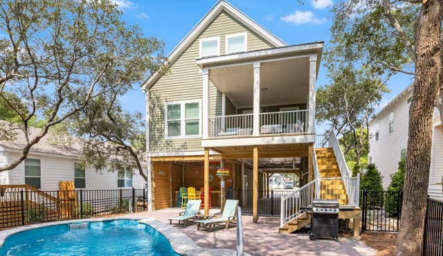 Seagrove Beach - Private Heated Pool - Bikes!