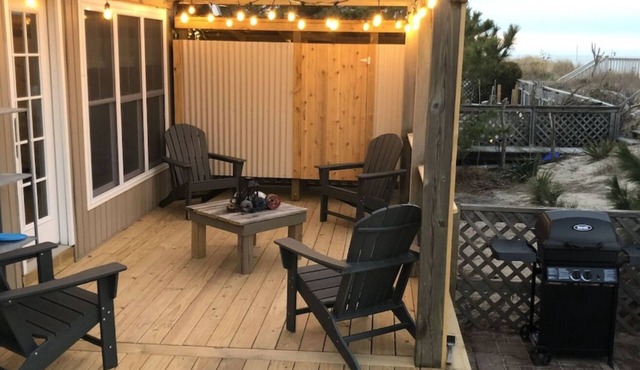 Seahaven Cottage- a beach-front, pet friendly cottage on Prime Hook Beach