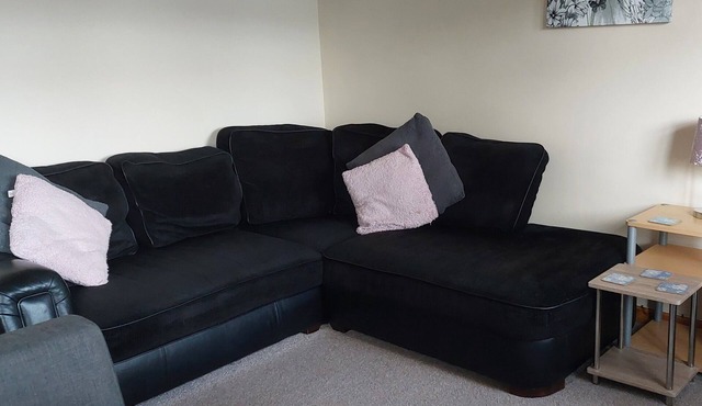 Seanicview lodge with great views over the country side and own fenced decking.