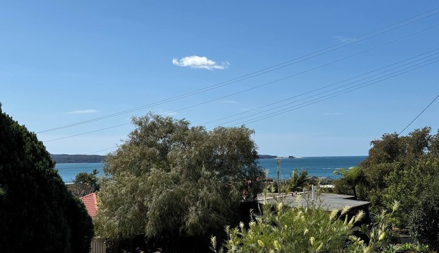 "Seas the Bay" -House with water views.