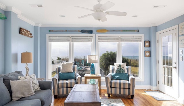 Seas The Day, Oceanfront House in Pine Knoll Shores, NC!