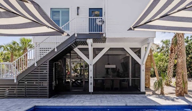 Seashell Escape: Heated Pool Golf Cart Pool Trusted Local Hosts