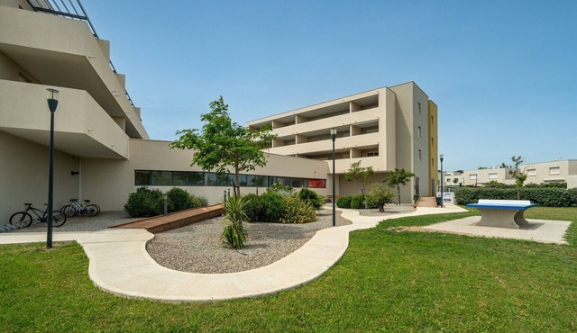 Seaside Apartment with Pool