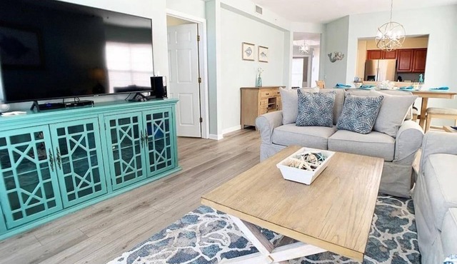 Seaside at Anastasia B201 - LUXURY, Walk to Ocean, Pool, Gated Community, Wifi