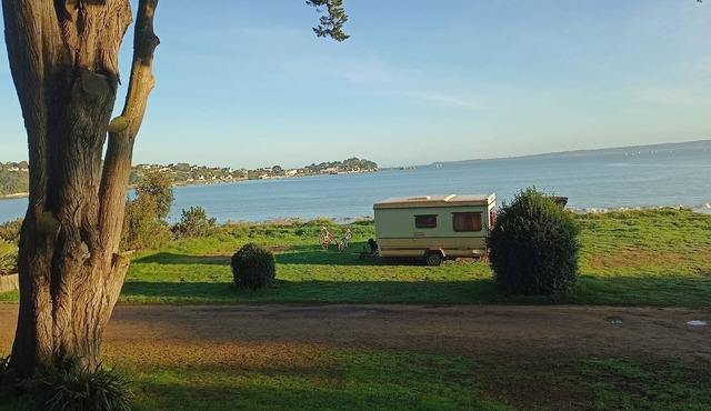 Seaside caravan in Brittany