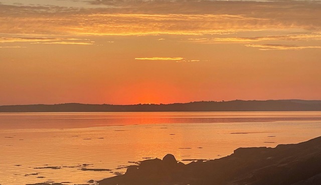 Seaside estate near St Andrews by-the-sea with private beach. Pets encouraged!