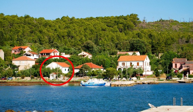 Seaside holiday house Lukoran, Ugljan (K-12355)