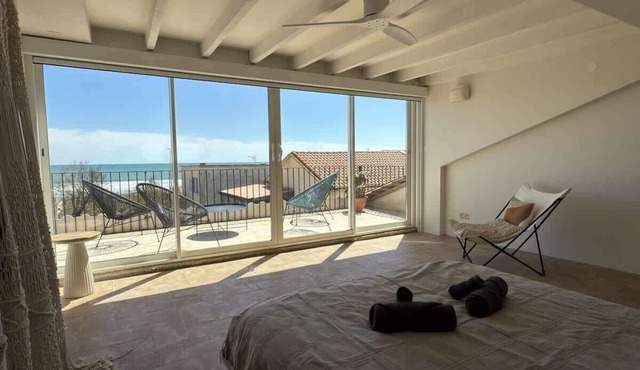 Seaside house 2 terraces A/C parking