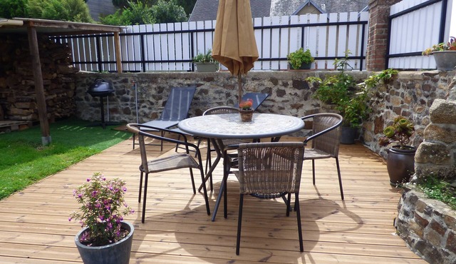 Seaside house in the Bay of Mont-Saint-Michel