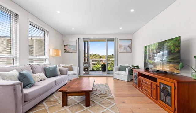 Seaside Retreat with Parking and Balcony