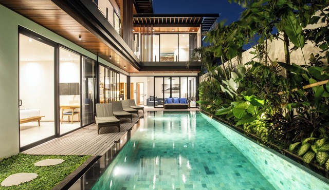 Seaside Serenity: 5BR Villa, New, Canggu Bliss