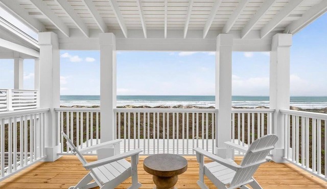 Seaside Siesta a luxury beachfront home steps away from the southern coast
