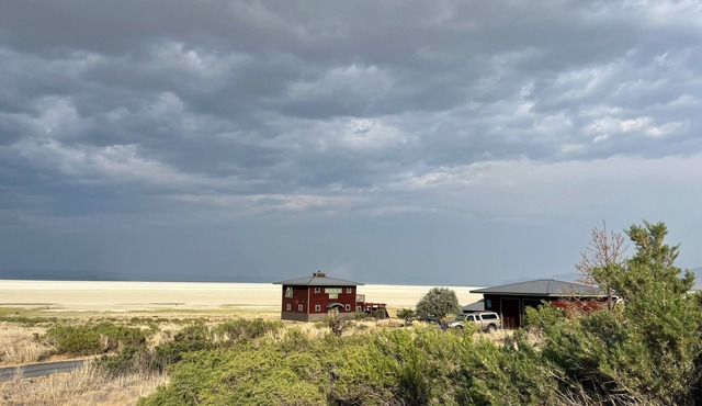 Seasonal Lake pet friendly lookout style cabin on13 acres! Dark sky & wildlife