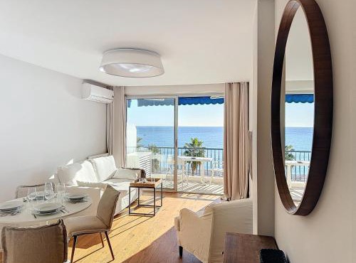 Seaview Promenade des Anglais 2brs apartment Parking cars 1800 kg max