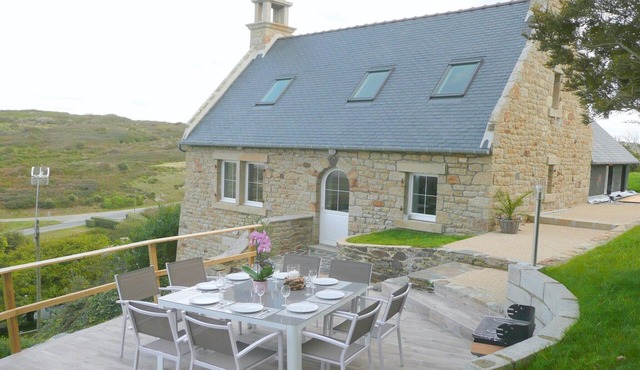 Seaview Stone House in Brittany