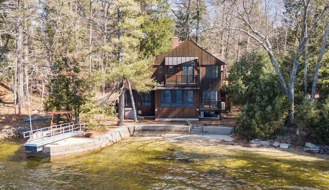 Sebago Lake Retreat with Stunning Sunsets, Dock & Sandy Beach