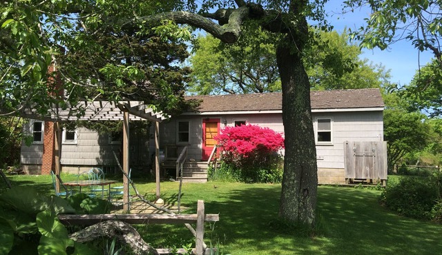 Secluded 1 Br Cottage on the Lake, Close to Ditch with OS Shower & Fabulous Yard