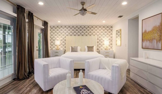 Secluded 3 Acres 5500 sf Waterfront|Pool|Dock|Game