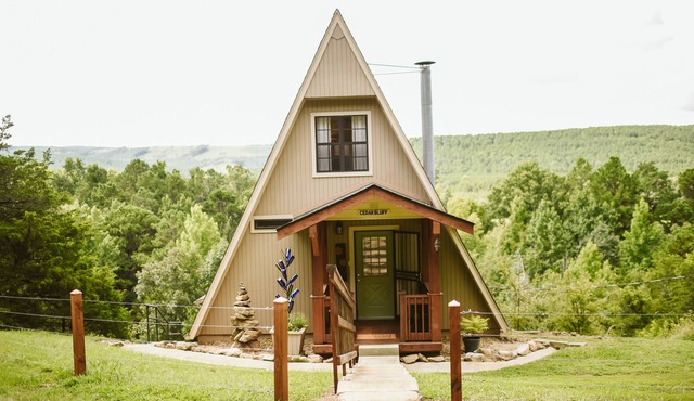 Secluded A-Frame Cabin in the Tri-Peak Area of The Natural State