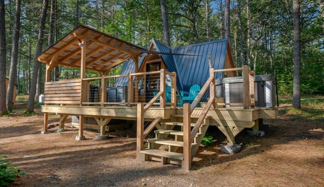 Secluded A-Frame Cabin Near Ponds Oxford