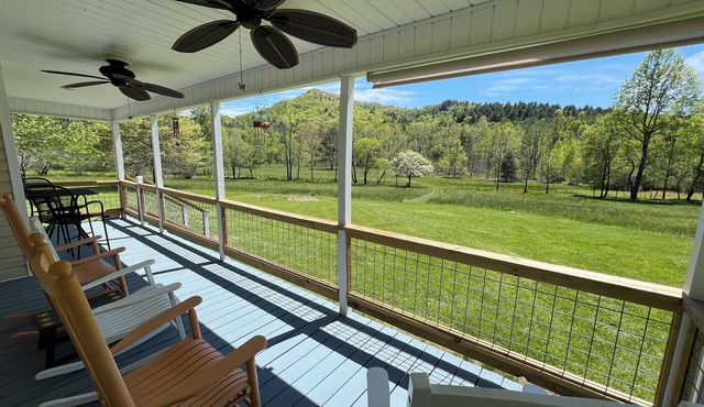 Secluded Acreage Surrounded by Mountain Views with Serene Creekside Sanctuary