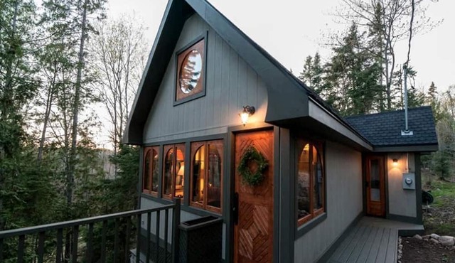 Secluded and Romantic Cottage Rental with Stunning Gardens in Powassan, Ontario