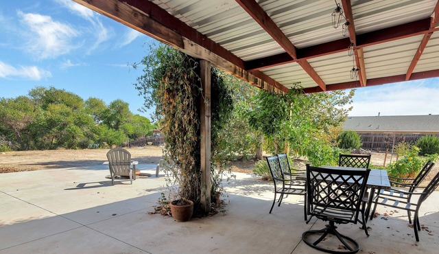 Secluded and stylish house on spacious property
