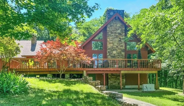 Secluded Arkansas Grand Canyon Lodge Pool + Hot Tub Sleeps 16+