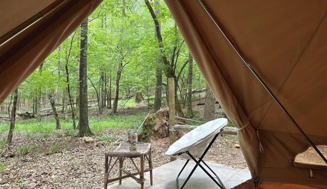Secluded Bell Tent Near Lake Oconee | Nature Stay
