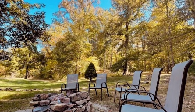 Secluded Cabin. Art. Fast WiFi. Fireplace. New Kitchen