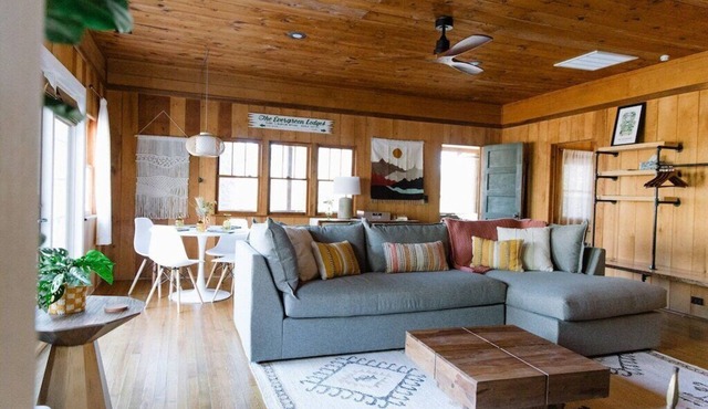 Secluded Cabin Escape with Fire Pit & Scenic Views