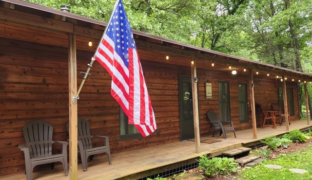 Secluded Cabin Getaway with Firepit