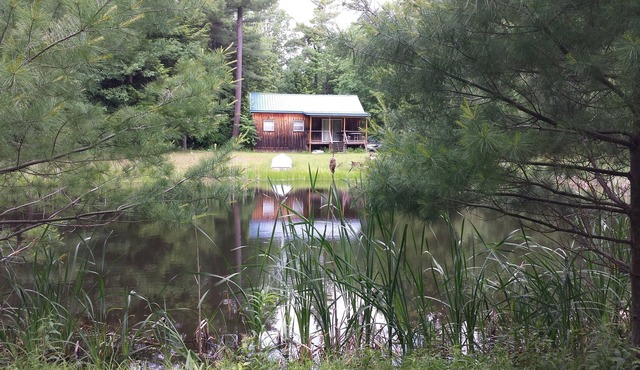 Secluded Cabin On 20 Acres & 2 Ponds Close To Wineries & Waterfalls.