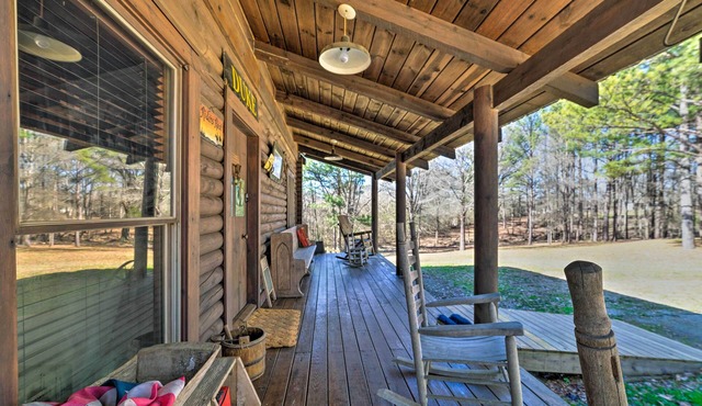 Secluded Cabin w/Fishing Pond near Hunting!