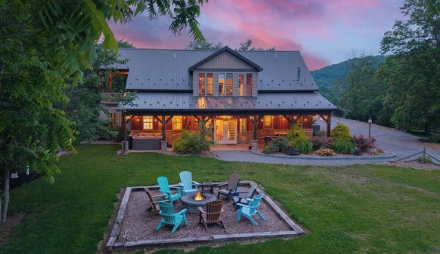 Secluded Cabin with Hot Tub, Game Room, Fire Pit, and More!