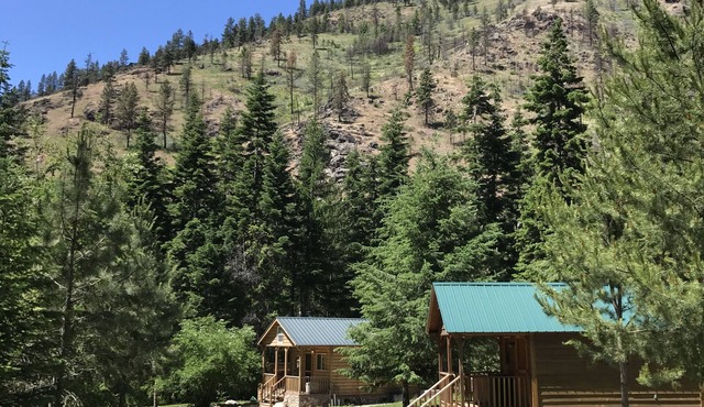 Secluded cabins on private ranch