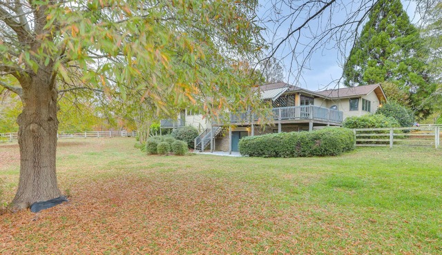 Secluded Countryside Home w/Deck in Siler City