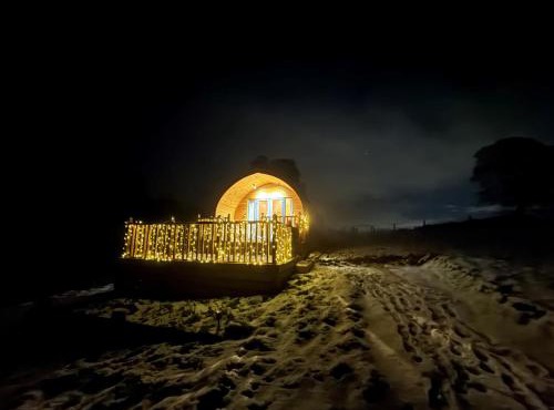 Secluded Countryside Cabins with Sauna, Dark Skies & Stream Fell Farm Hideaway