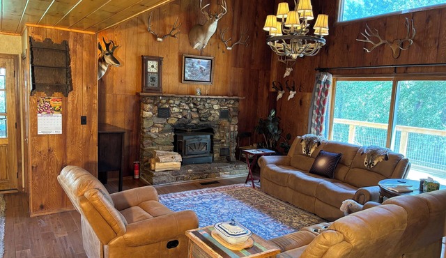 Secluded creek-side ranch house in the heart of Custer County.