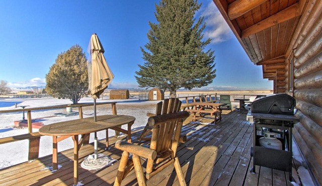 Secluded Dillon Home with Private Hot Tub and Deck!